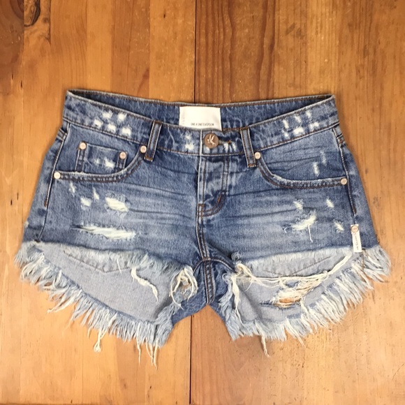 One Teaspoon Pants - One Teaspoon Bonitas Shorts